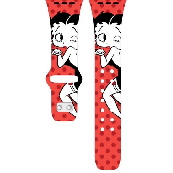 Affinity Bands Betty Boop Silicone Apple Watch Band Affinity Bands Betty Boop Silicone Apple Watch Band