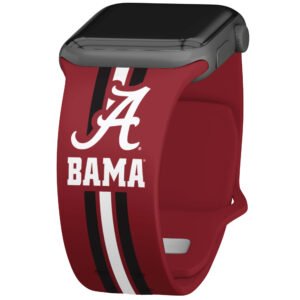 Alabama Crimson Tide Silicone Apple Watch Band