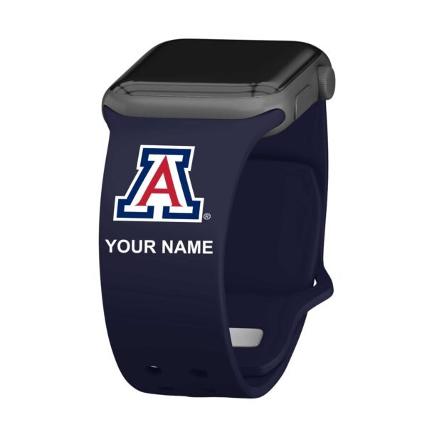 Arizona Wildcats Personalized Silicone Apple Watch Band Arizona Wildcats Personalized Silicone Apple Watch Band