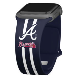 Atlanta Braves Silicone Apple Watch Band