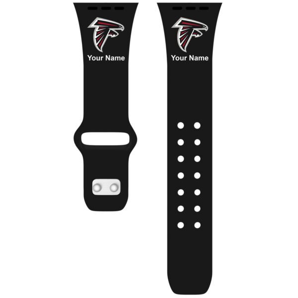Atlanta Falcons 38/40/41mm Personalized Silicone Apple Watch Band Atlanta Falcons 38/40/41mm Personalized Silicone Apple Watch Band