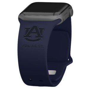 Auburn Tigers Debossed Silicone Apple Watch Band