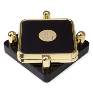 Baylor Bears Gold 2-Piece Square Coaster Set