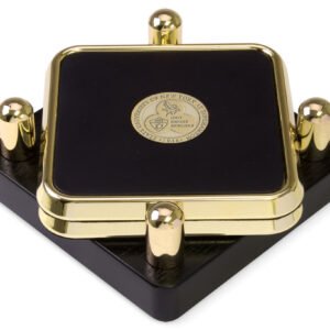 Binghamton Bearcats Gold 2-Piece Square Coaster Set