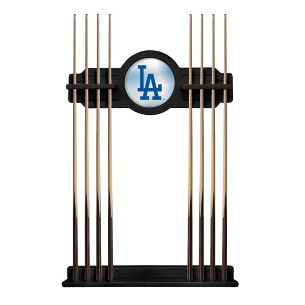 Black Los Angeles Dodgers Eight Stick Wood Pool Cue Rack Black Los Angeles Dodgers Eight Stick Wood Pool Cue Rack