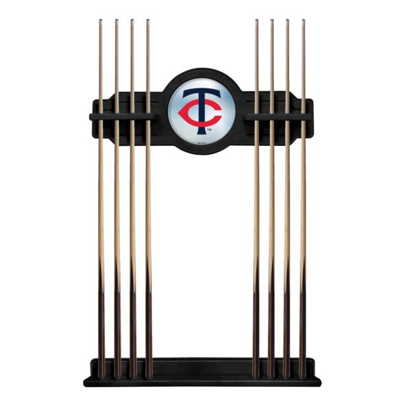 Black Minnesota Twins Eight Stick Wood Pool Cue Rack Black Minnesota Twins Eight Stick Wood Pool Cue Rack