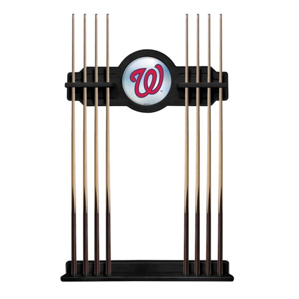 Black Washington Nationals Eight Stick Wood Pool Cue Rack Black Washington Nationals Eight Stick Wood Pool Cue Rack