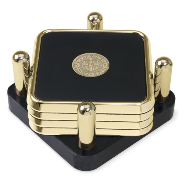 Capital University Comets Gold 4-Piece Square Coaster Set Capital University Comets Gold 4-Piece Square Coaster Set