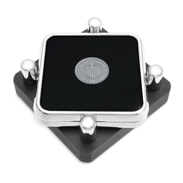Capital University Comets Silver 2-Piece Square Coaster Set Capital University Comets Silver 2-Piece Square Coaster Set