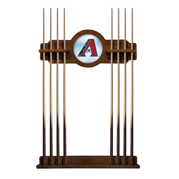 Chardonnay Arizona Diamondbacks Eight Stick Wood Pool Cue Rack Chardonnay Arizona Diamondbacks Eight Stick Wood Pool Cue Rack
