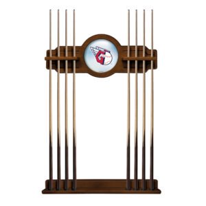 Chardonnay Cleveland Guardians Eight Stick Wood Pool Cue Rack