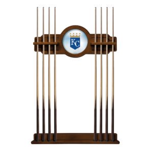 Chardonnay Kansas City Royals Eight Stick Wood Pool Cue Rack