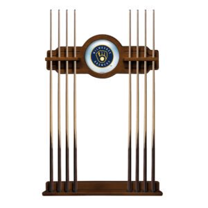 Chardonnay Milwaukee Brewers Eight Stick Wood Pool Cue Rack