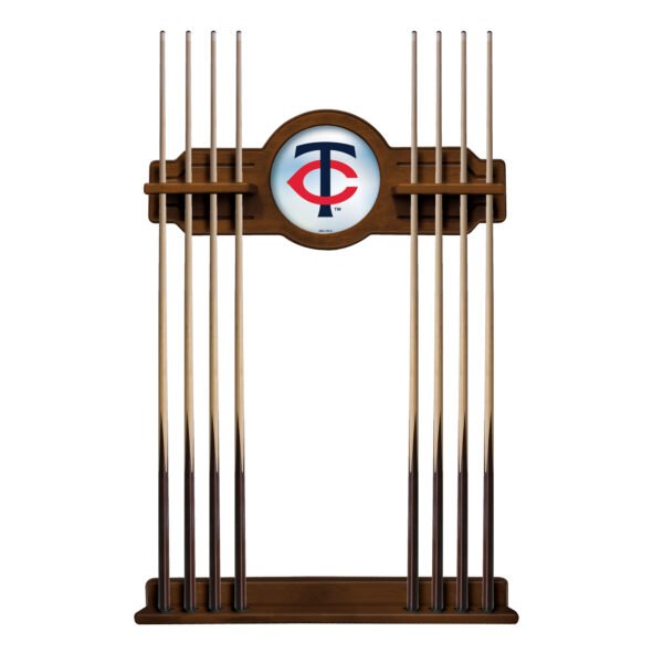 Chardonnay Minnesota Twins Eight Stick Wood Pool Cue Rack Chardonnay Minnesota Twins Eight Stick Wood Pool Cue Rack