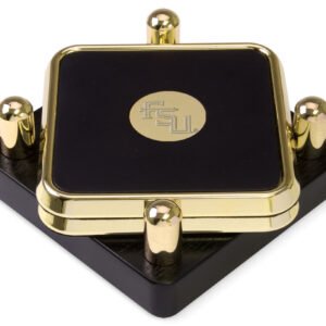Florida State Seminoles Gold 2-Piece Square Coaster Set