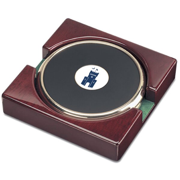 Gold Citadel Bulldogs Team Logo 2-Piece Coaster Set Gold Citadel Bulldogs Team Logo 2-Piece Coaster Set