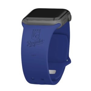 Kansas City Royals Debossed Silicone Apple Watch Band