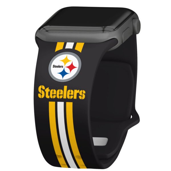 Pittsburgh Steelers Silicone Apple Watch Band Pittsburgh Steelers Silicone Apple Watch Band