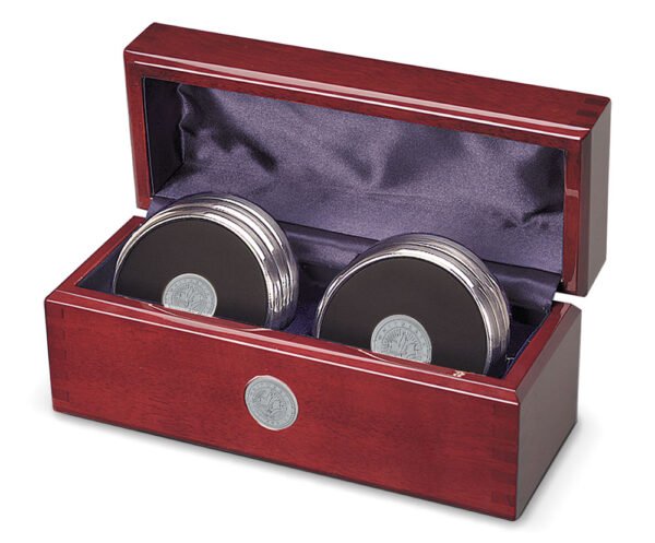 Silver Washington State Cougars 6-Piece Coaster Set
