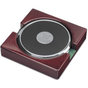 Silver Wilkes Colonels 2-Piece Coaster Set