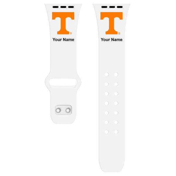 Tennessee Volunteers Personalized Silicone Apple Watch Band Tennessee Volunteers Personalized Silicone Apple Watch Band