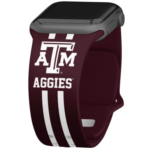 Texas A&M Aggies Silicone Apple Watch Band Texas A&M Aggies Silicone Apple Watch Band