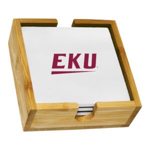 The Memory Company Eastern Kentucky Colonels Team Logo Coaster Set