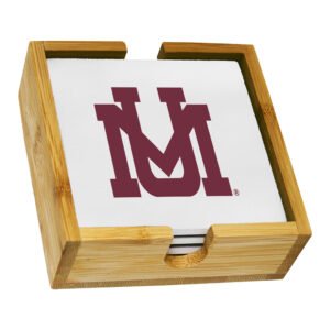The Memory Company Montana Grizzlies Team Logo Coaster Set