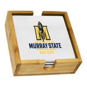 The Memory Company Murray State Racers Team Logo Coaster Set
