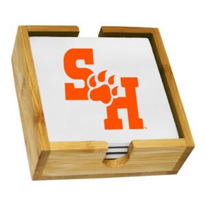 The Memory Company Sam Houston State Bearkats Team Logo Coaster Set