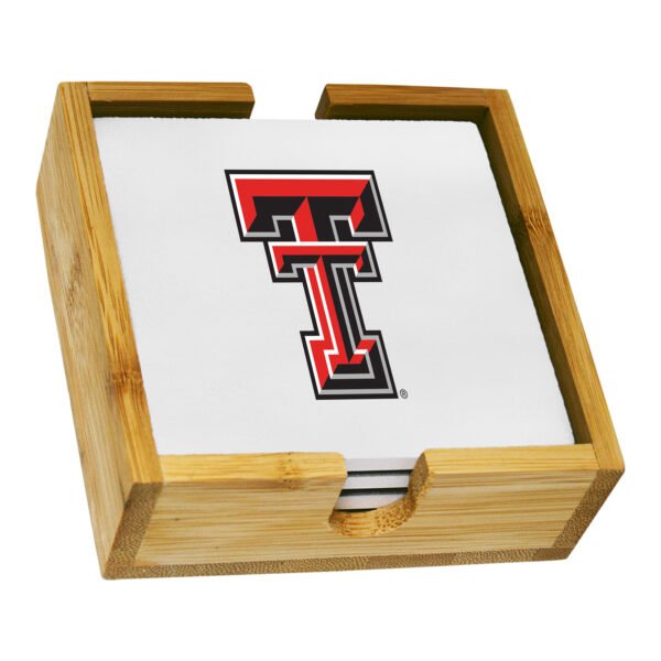 The Memory Company Texas Tech Red Raiders Team Logo Coaster Set