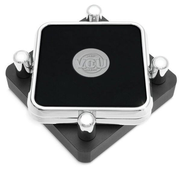 VCU Rams Silver 2-Piece Square Coaster Set VCU Rams Silver 2-Piece Square Coaster Set
