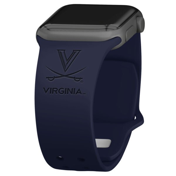 Virginia Cavaliers Debossed Silicone Apple Watch Band Virginia Cavaliers Debossed Silicone Apple Watch Band