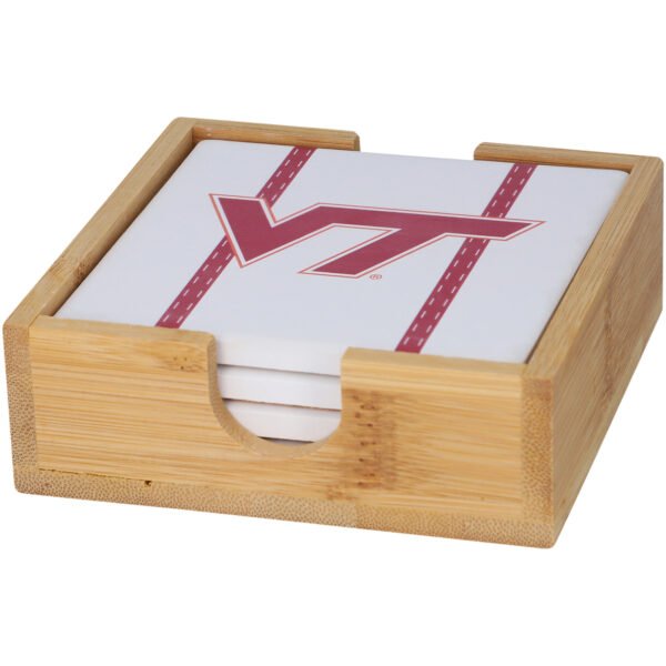 Virginia Tech Hokies Team Uniform Coaster Set Virginia Tech Hokies Team Uniform Coaster Set