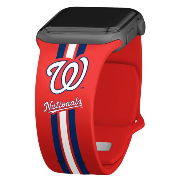 Washington Nationals Silicone Apple Watch Band Washington Nationals Silicone Apple Watch Band
