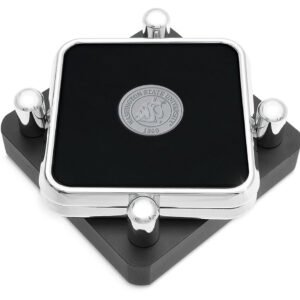 Washington State Cougars Silver 2-Piece Square Coaster Set