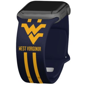 West Virginia Mountaineers Silicone Apple Watch Band